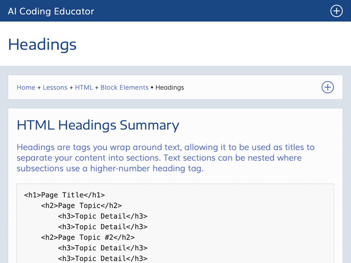 AI Coding Educator project image
