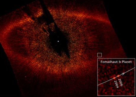 First visible light image of an extrasolar planet