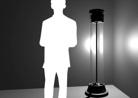 Gravity powered lamp